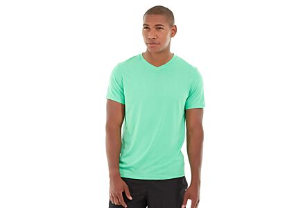 Atomic Endurance Running Tee (V-neck)-XL-Green