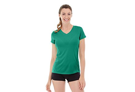 Gabrielle Micro Sleeve Top-XL-Green